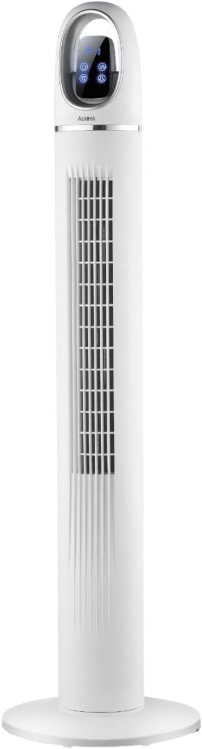 ACFN 45İnç Kule Tipi Vantilatör | 45W Güçlü Motor, 3 Kademeli Hız, Salınımlı, Zamanlayıcılı Tower Fan