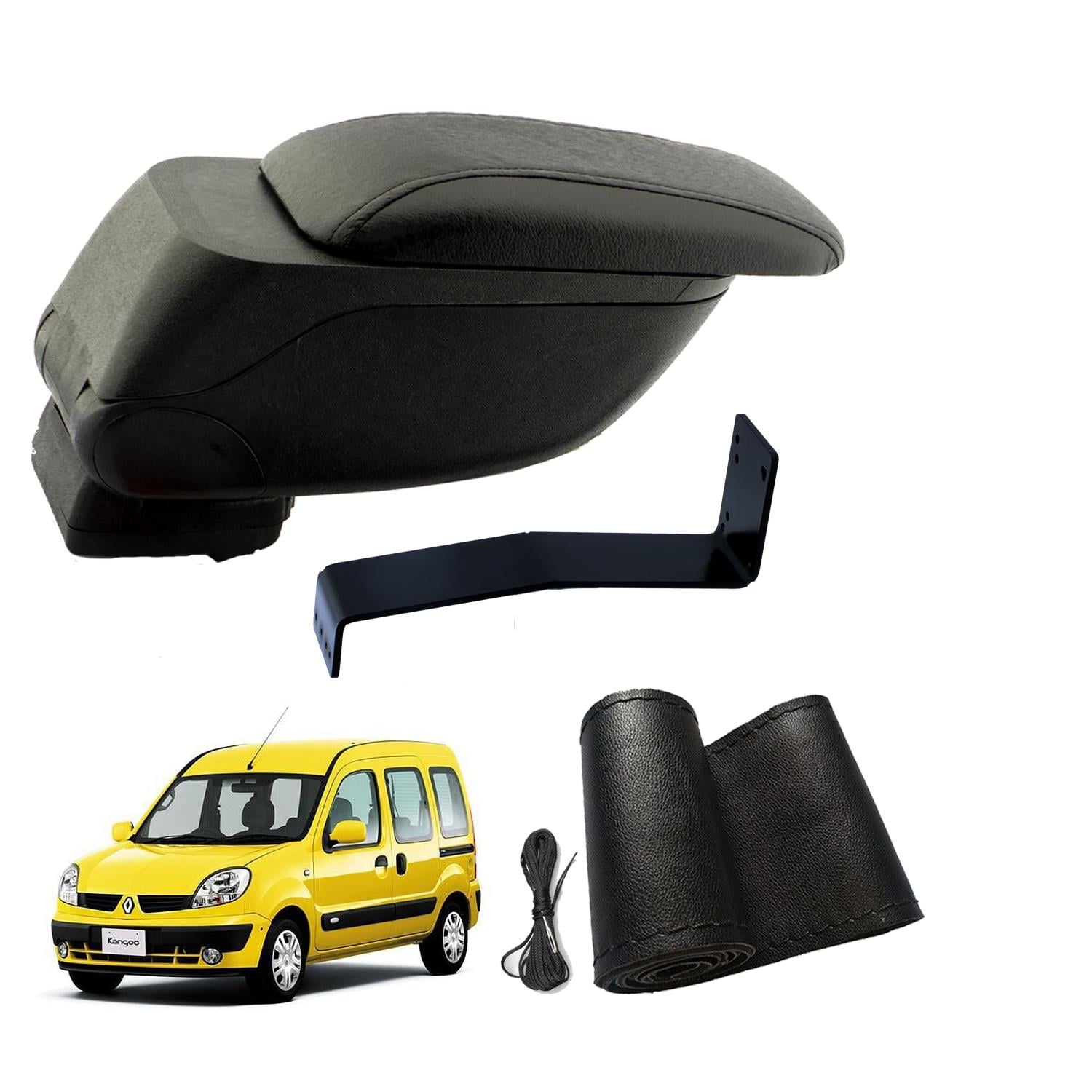 Eko Set Renault Kangoo 2000 Geniş Hacimli  Delmesiz Çelik Ayaklı  Kolçak ve Direksiyon Kılıfı