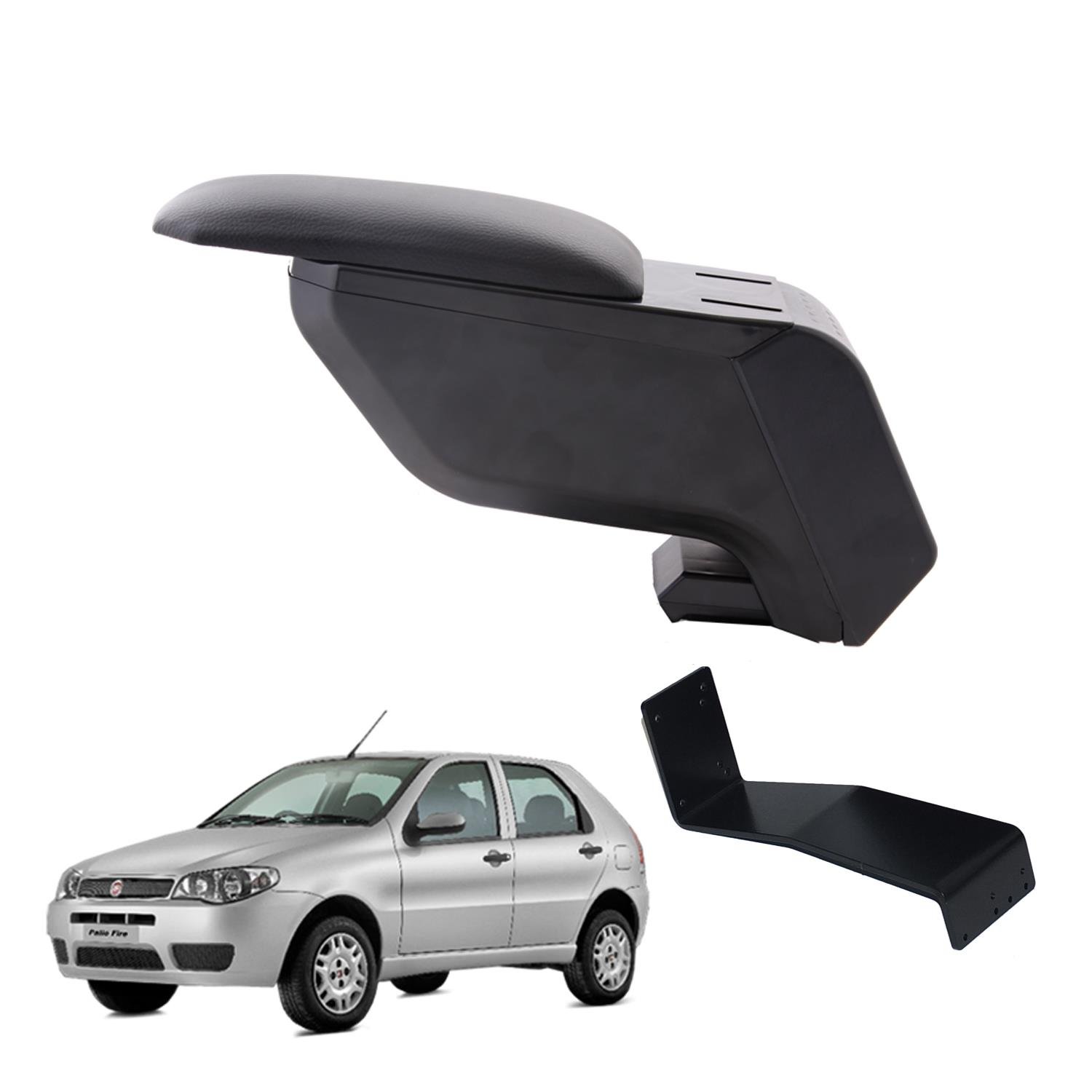 Fiat Palio 2010 Delmesiz Çelik Ayaklı Siyah Kolçak Kol Dayama