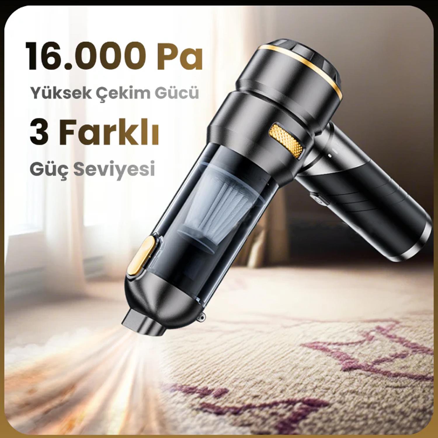 Harvox Araç İçi Süpürgesi HXVC-002