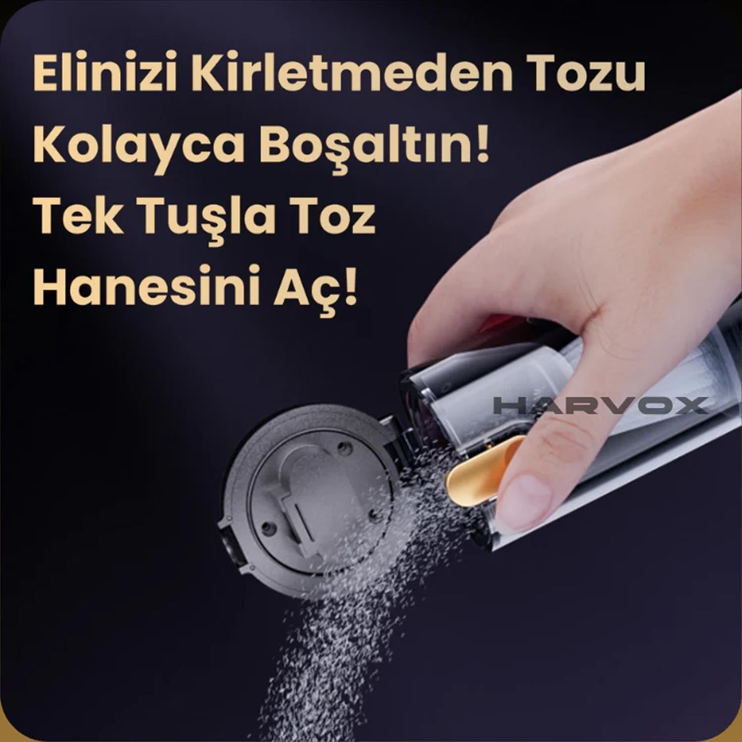 Harvox Araç İçi Süpürgesi HXVC-002