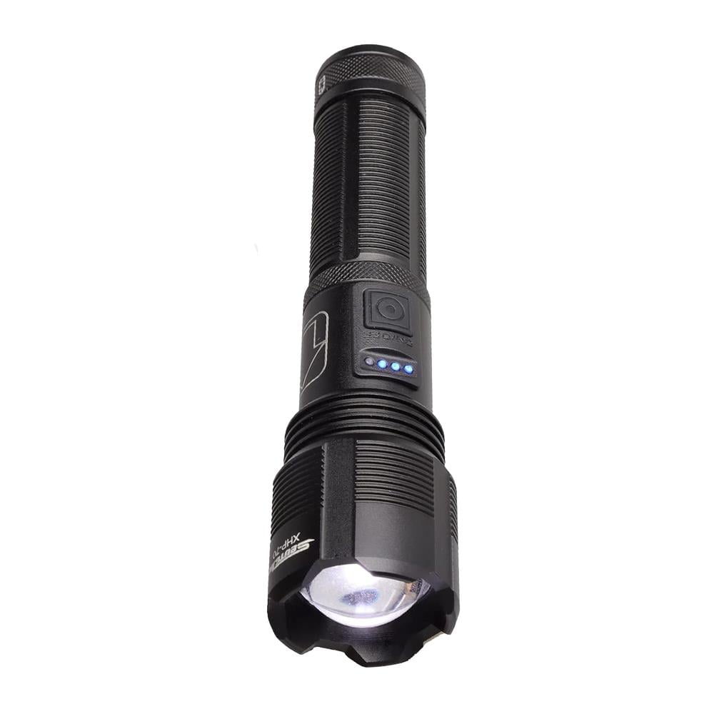 Metal Gövdeli Zoomlu USB Şarjlı El Feneri 800LM TC24-36