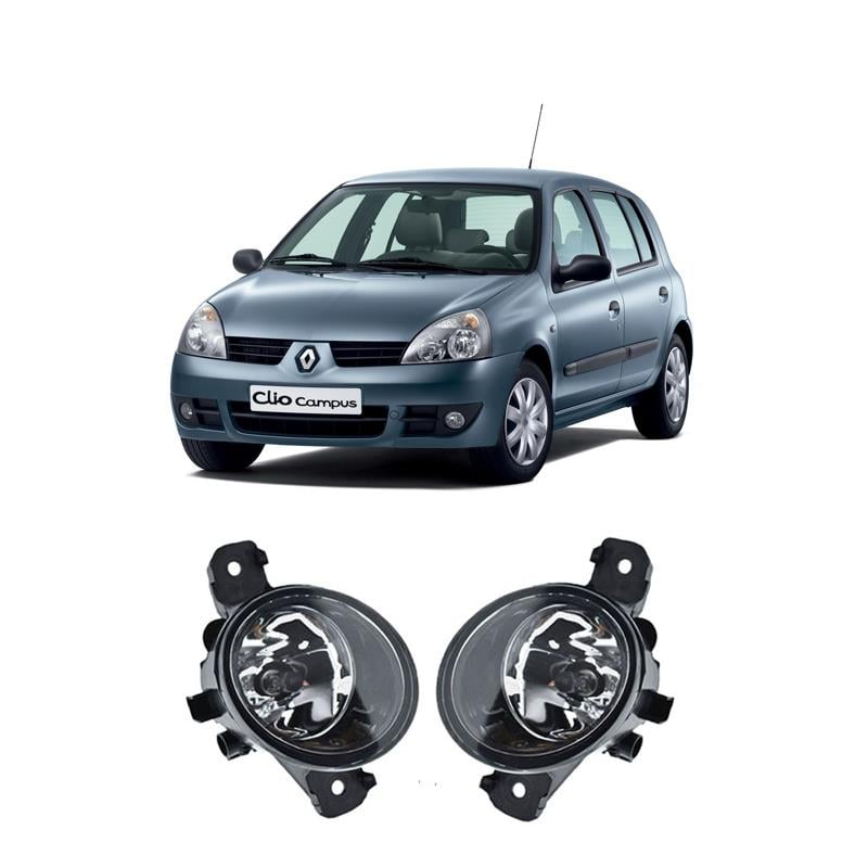 Renault Clio II HB 2005 Sis Farı Takımı Led Xenon Set
