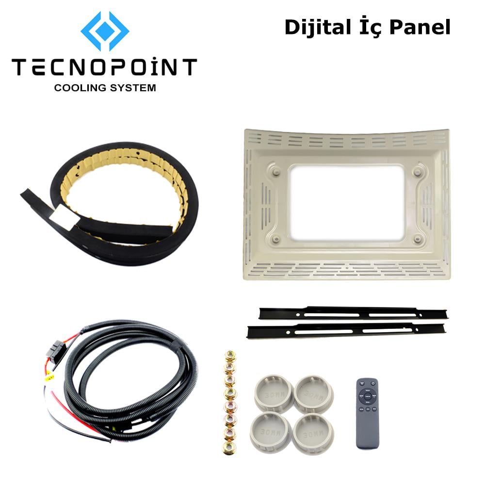 Tecnopoint Tavan Tipi Park Kliması  24V Tır, Kamyon, Karavan, İş Makinesi, Otobüs, Minibüs