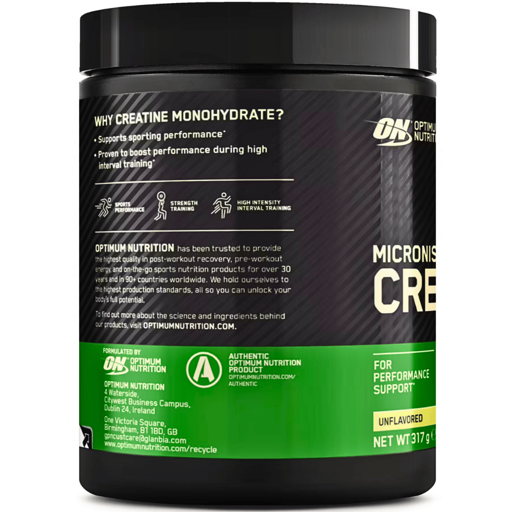  Optimum Micronized Creatine Powder 317 Gr