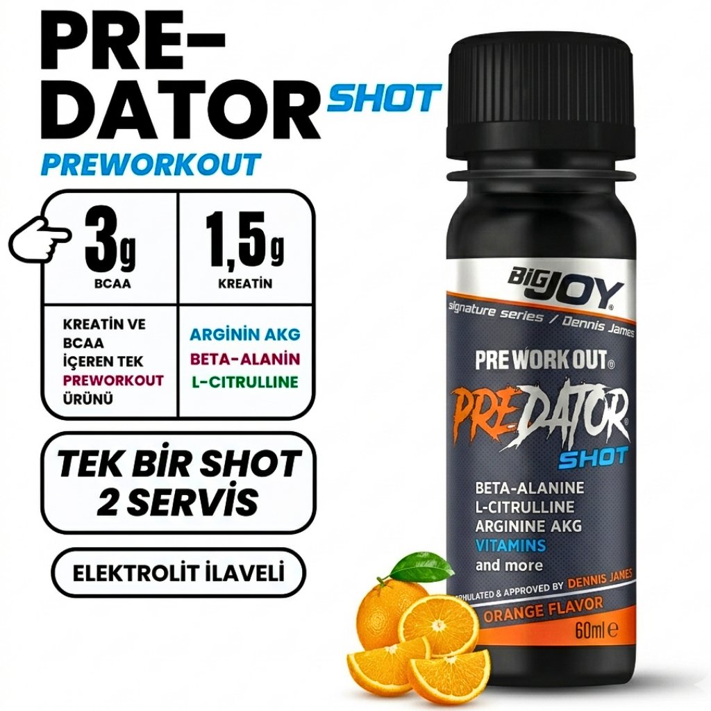 Big Joy Predator Shot 60 mL x 1 Ampul