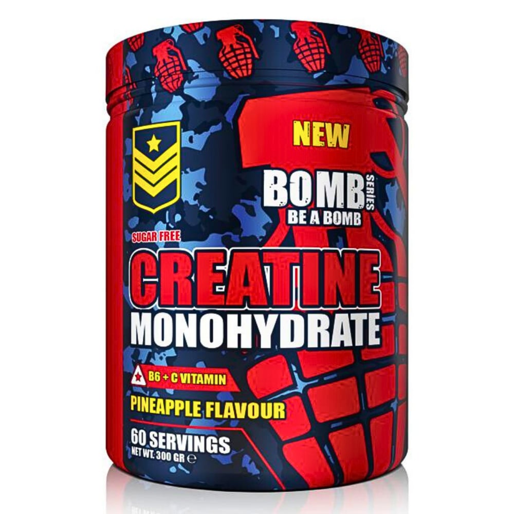 Bomb Serıes Creatıne Monohydrate 60 Servis 300 Gr