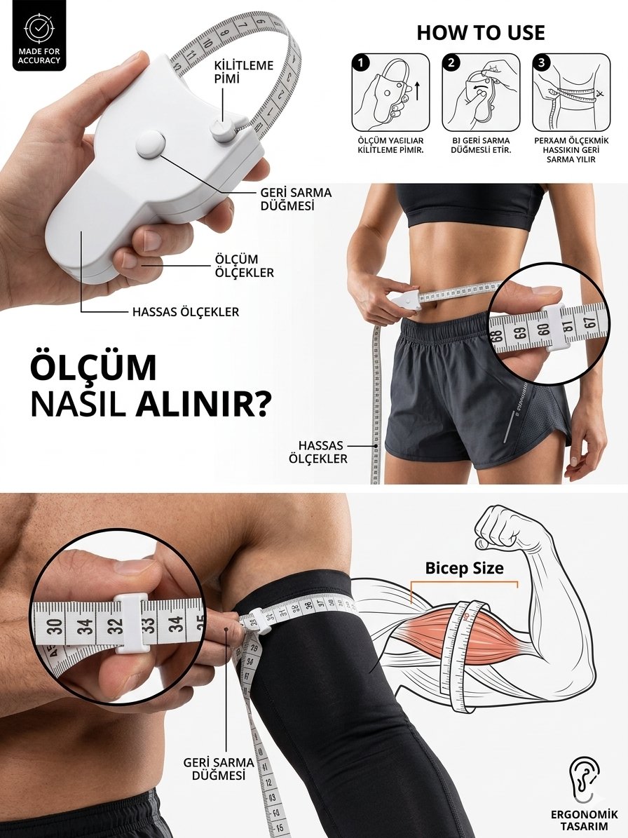 ERGONOMİK VÜCUT ÖLÇÜM MEZURASI