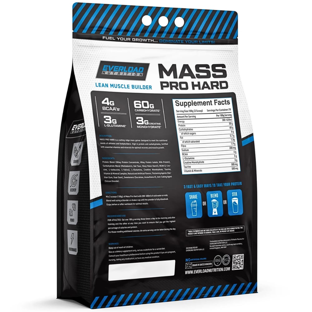Everload Mass Pro Hard Gainer 7kg