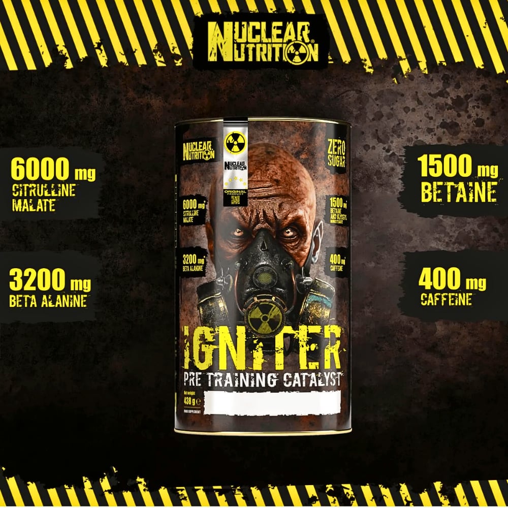 Nuclear Nutriton Igniter Pre-workout 438 Gr 50 Servis