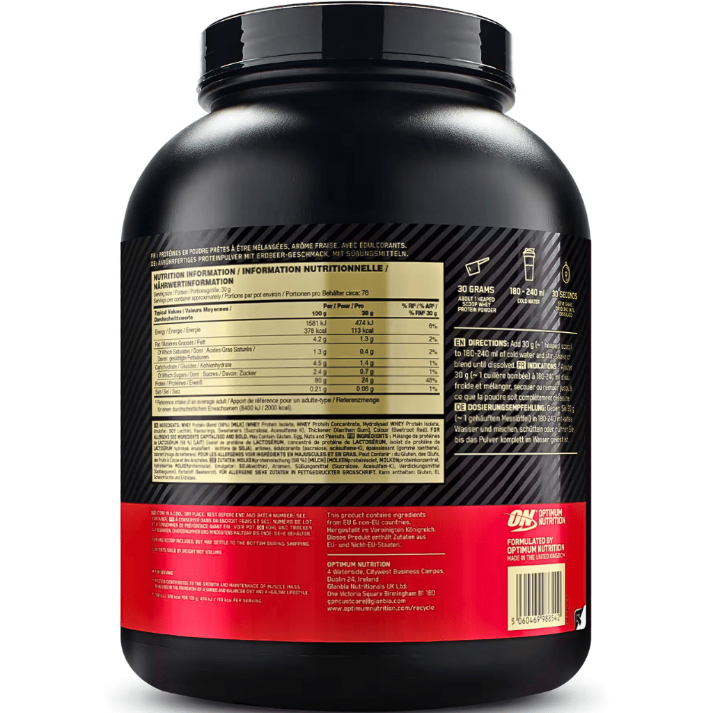 Optimum Gold Standard Whey Protein Tozu 2273 Gr