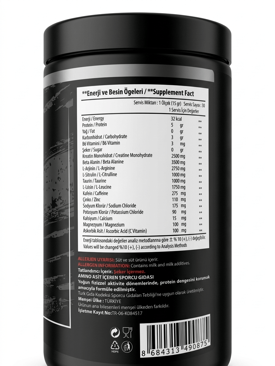 PT GO Challenge  Pre Workout 450 Gr 30 Servis