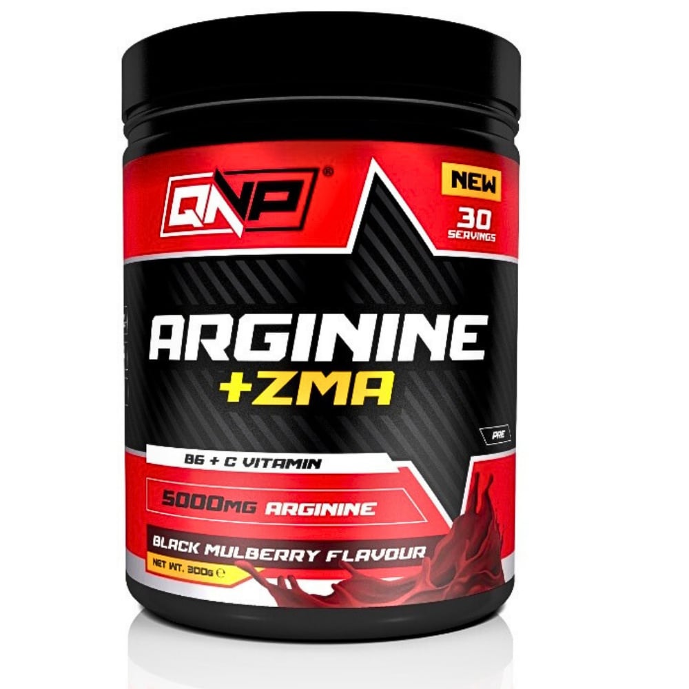 QNP Nutrıtıon Argınıne + ZMA 30 Servis 300 Gr