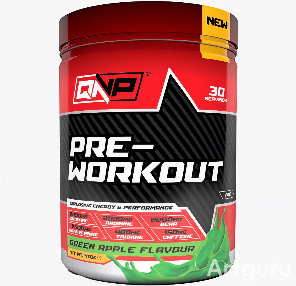 QNP Nutrition Pre-workout 30 Servis 450 Gr