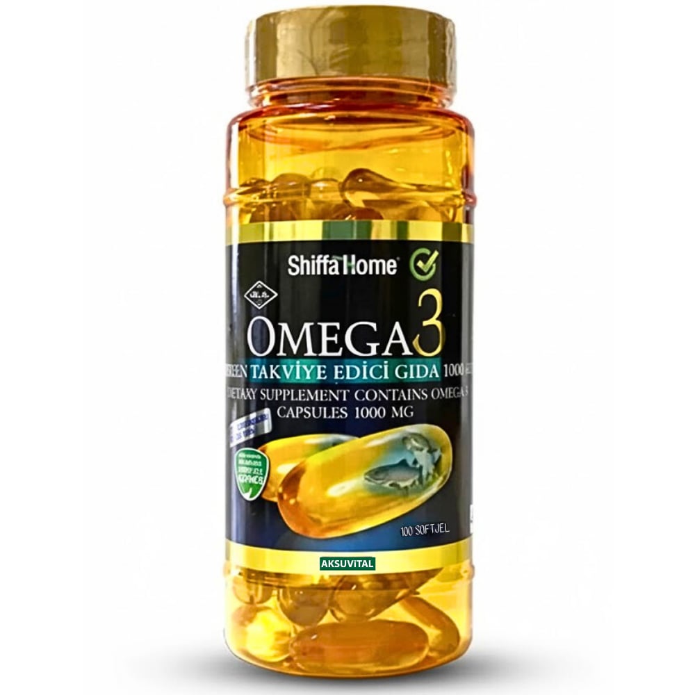 Shiffa Home OMEGA 3  1000 MG 100 SOFT JEL