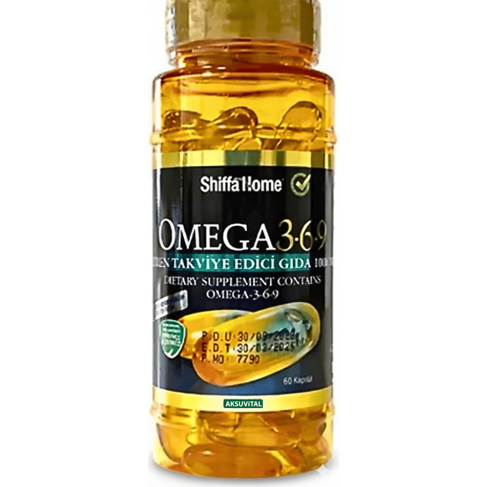 Shiffa Home Omega 3-6-9 1000 mg 60 Kapsül