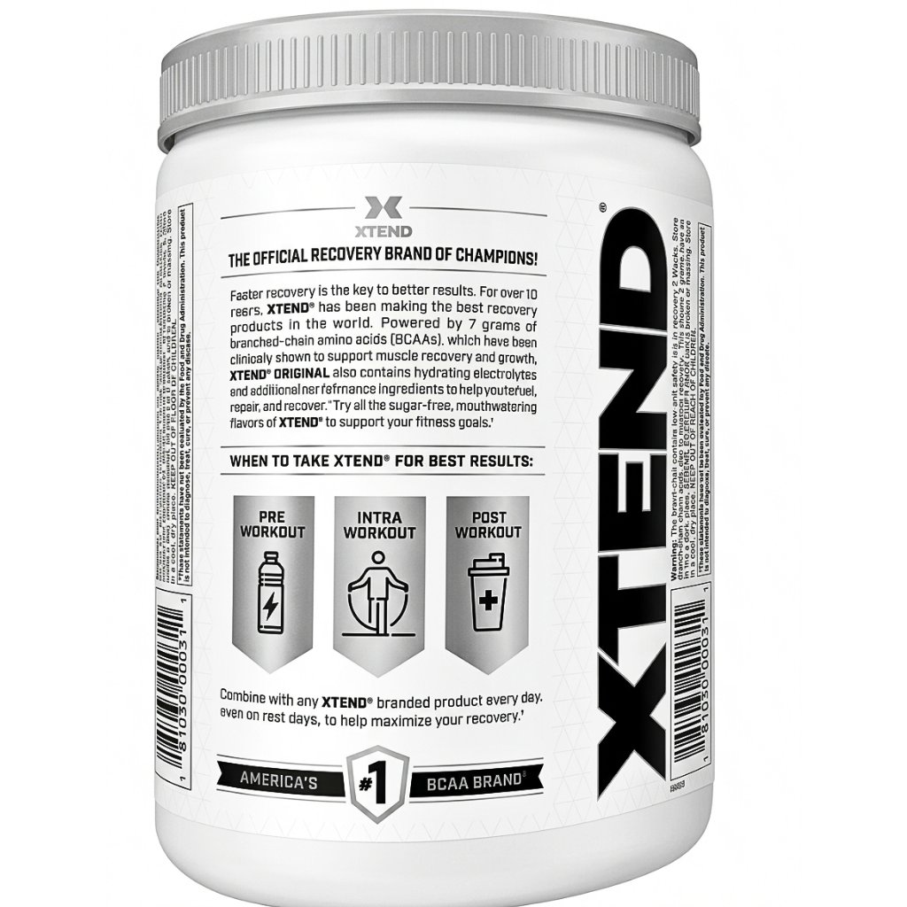 XTEND The Original 7G BCAA (Muscle Recovery + Electrolytes) - Strawberry Kiwi Splash Aromalı