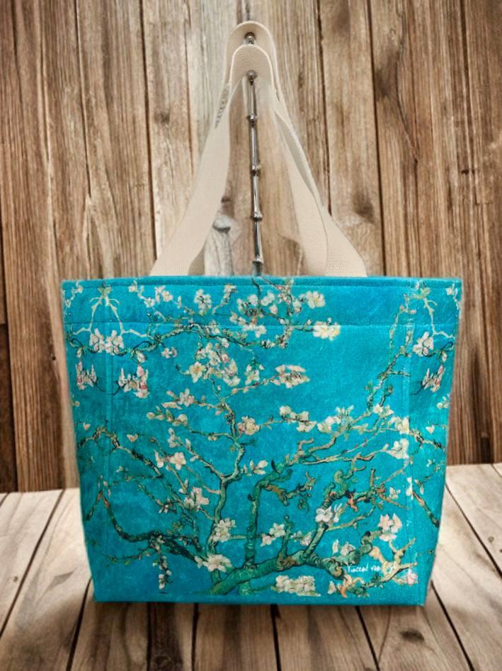 Van Gogh Badem Çiçeği Model Kadın Çanta