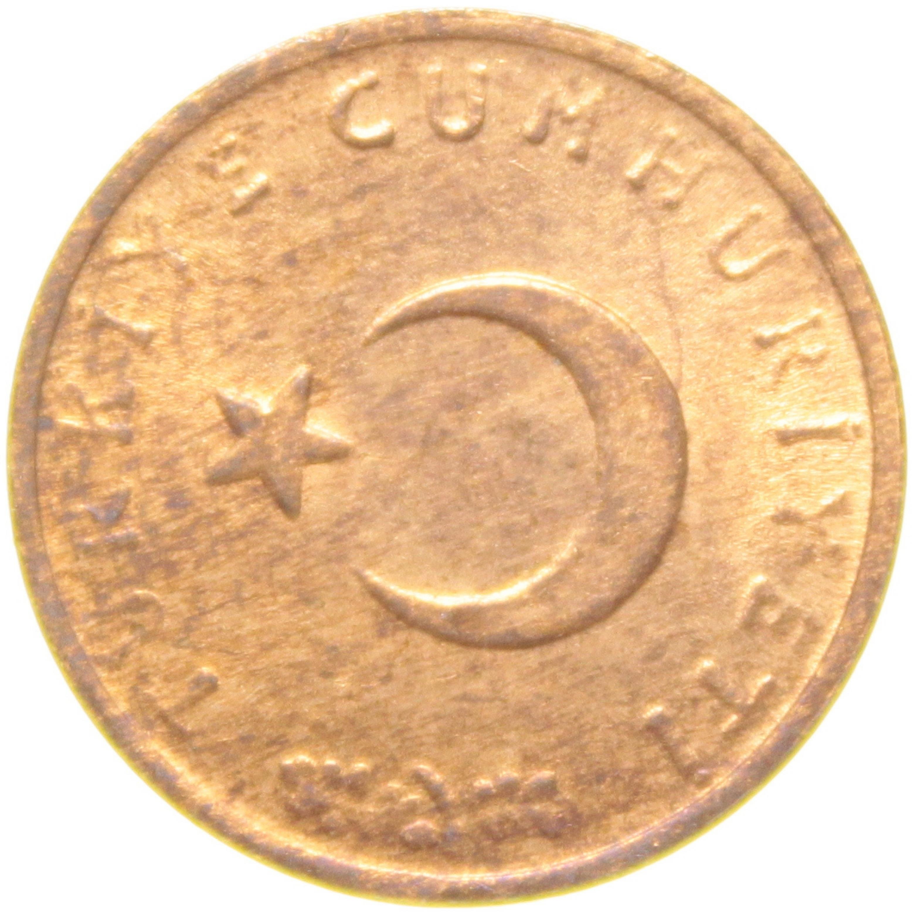 1 Kuruş - 1967  - ÇİL (TCM6)