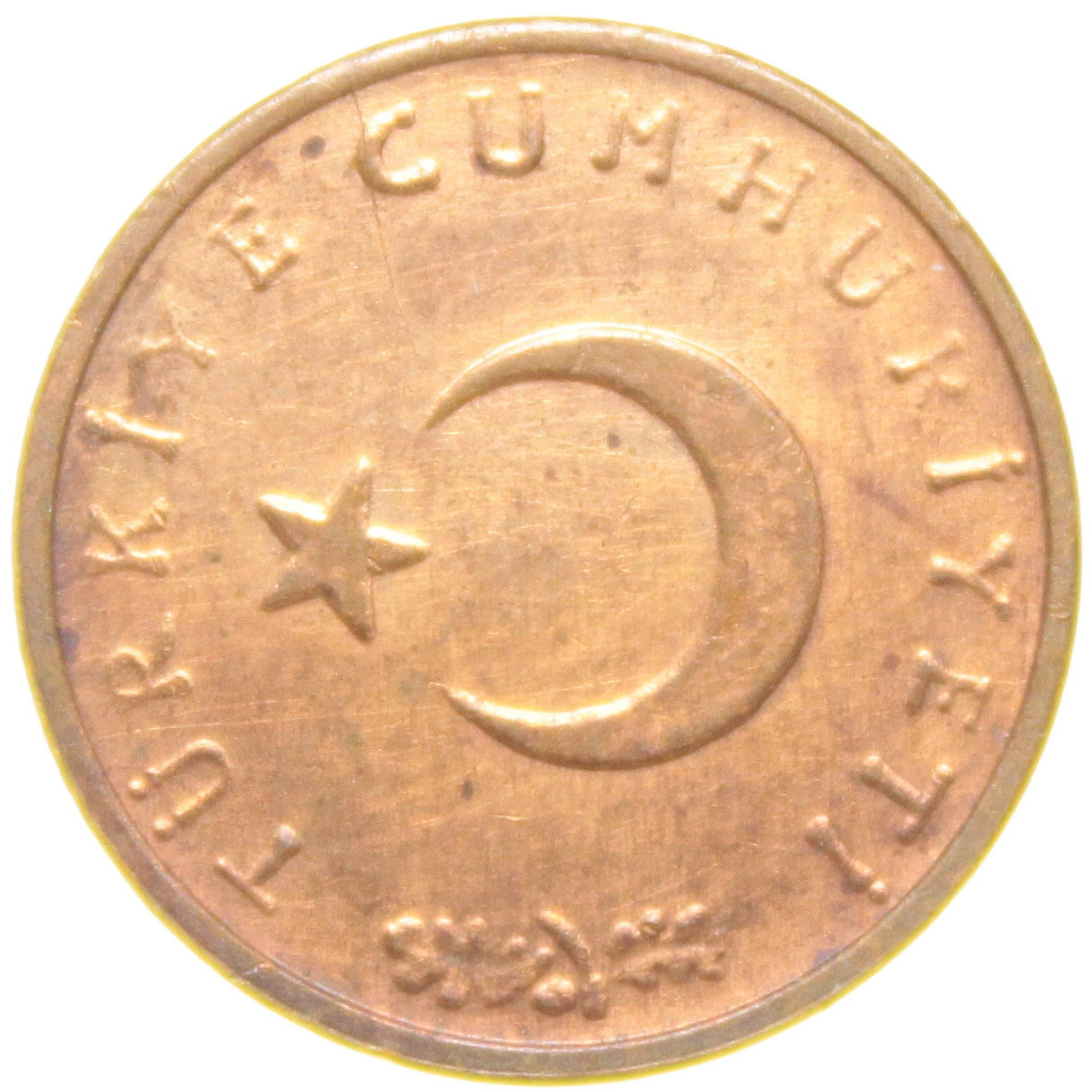 1 Kuruş - 1971  - ÇİL (TCM7)