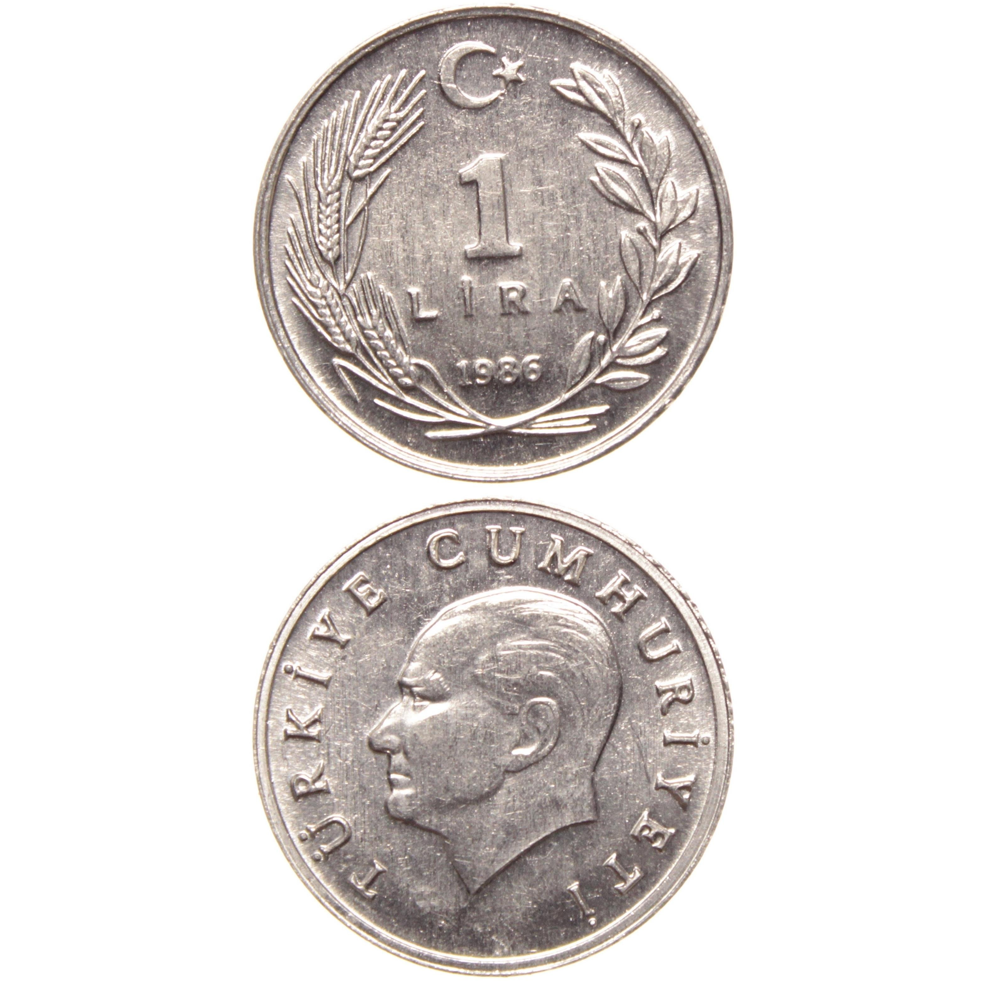 1 Lira - 1986  - ÇİL (TCM15)