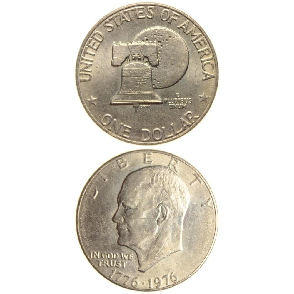 1976 Amerika Eisenhower İkinci Yüzyıl Hatıra 1 Dolar - ÇİL