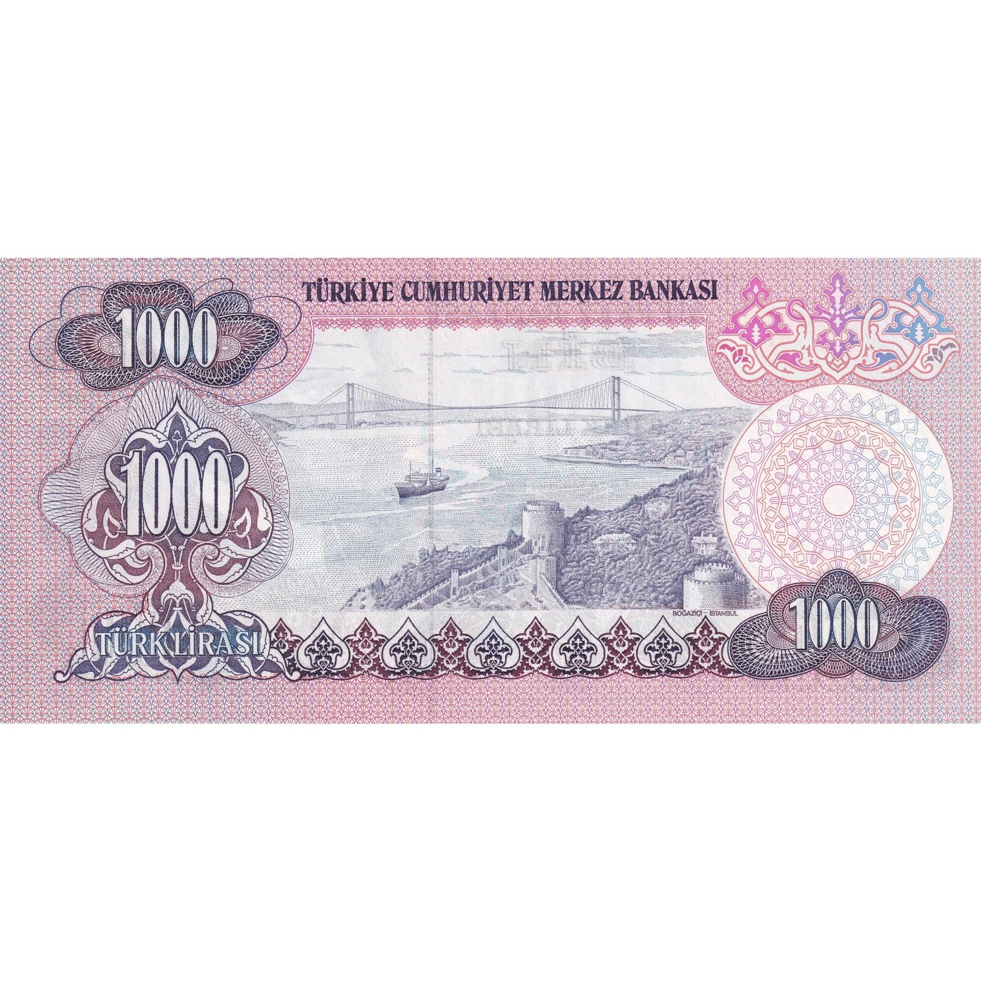6. Emisyon 3. Tertip 1000 Lira - ÇİL 