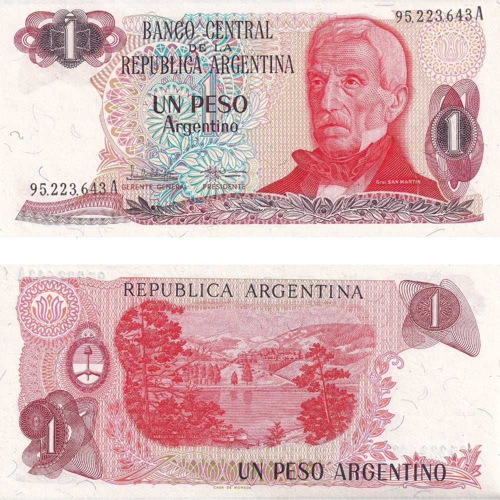 Arjantin 1 Pesos - 1983 - ÇİL