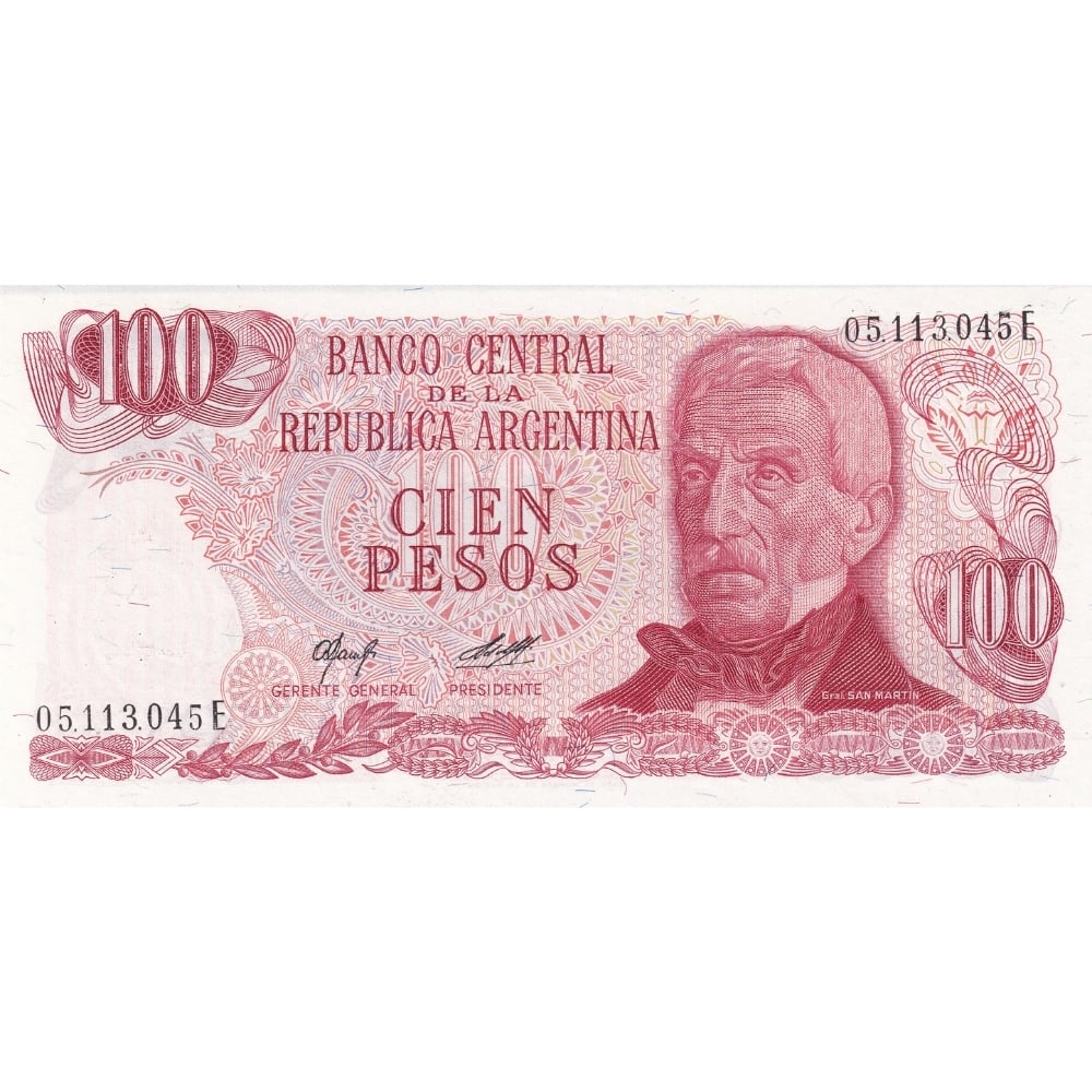 Arjantin 100 Pesos - 1976 - ÇİL