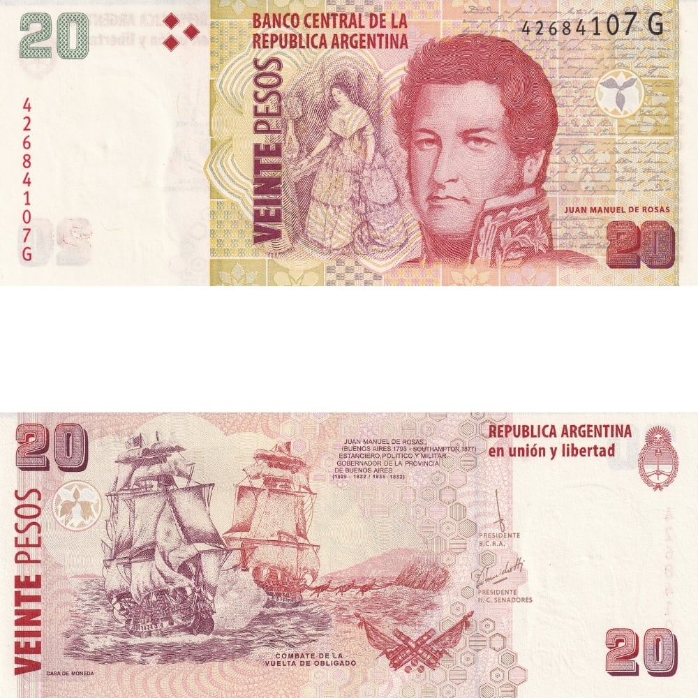 Arjantin 20 Pesos - 2003 - ÇİL