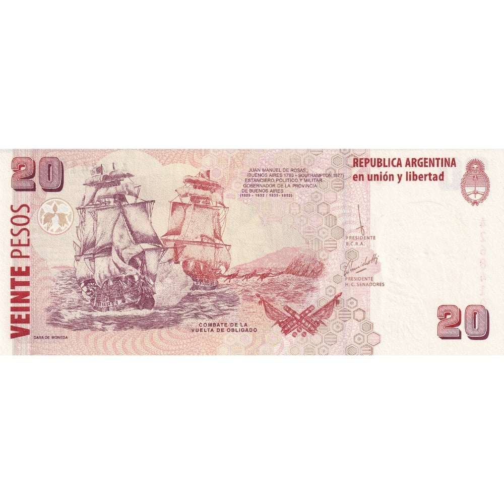 Arjantin 20 Pesos - 2003 - ÇİL
