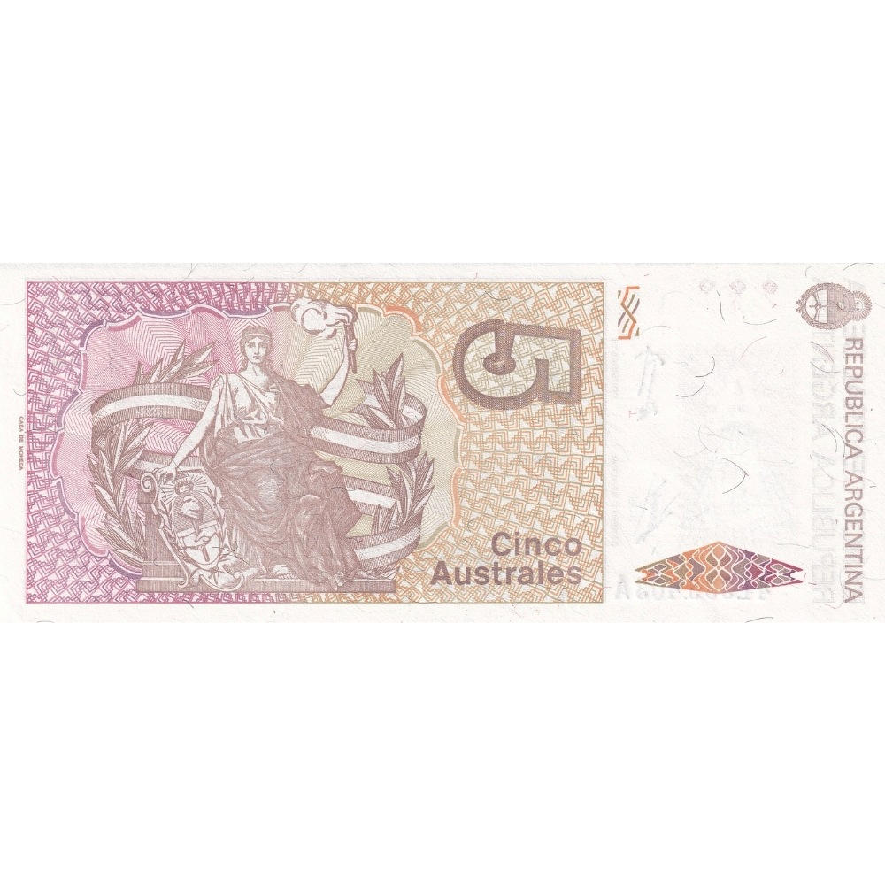 Arjantin 5 Australes - 1985 - ÇİL