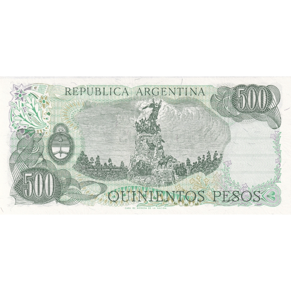 Arjantin 500 Pesos - 1976 - ÇİL
