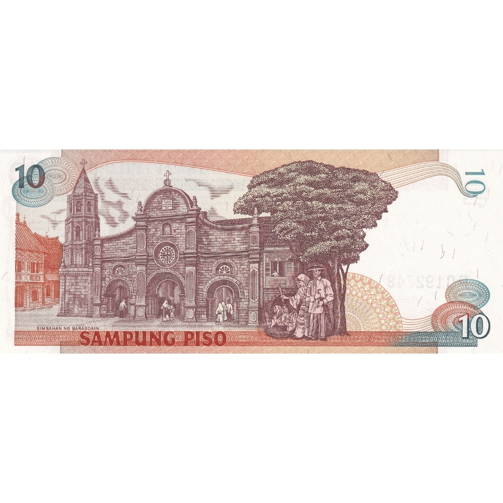 Filipinler 10 Piso - 1985 - ÇİL