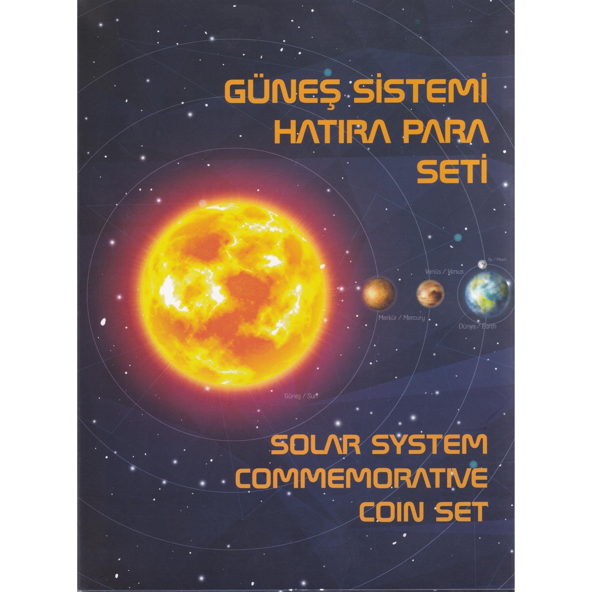 Güneş Sistemindeki Gezegenler Hatıra Para Seti - 2022
