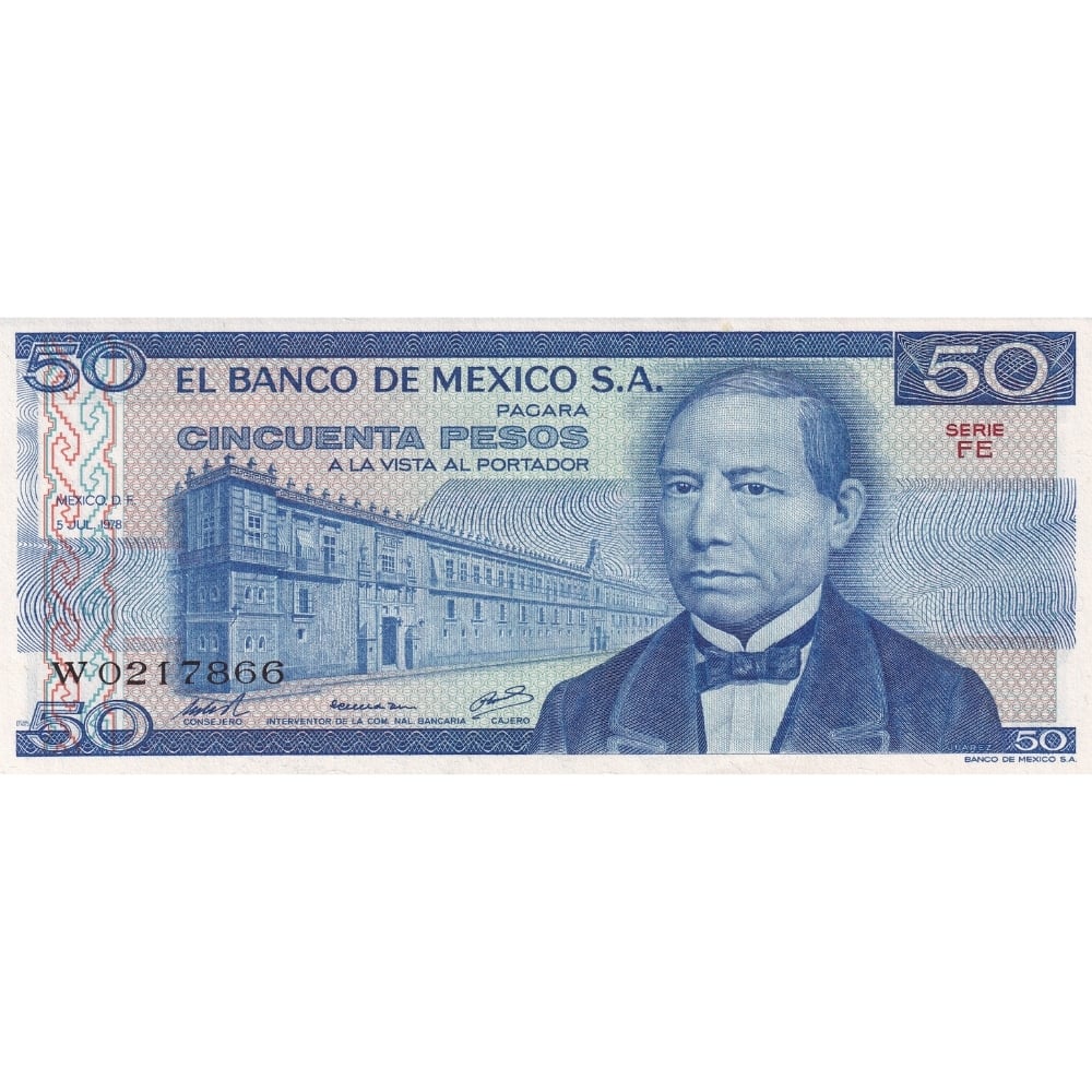Meksika 50 Pesos - 1978 - ÇİL