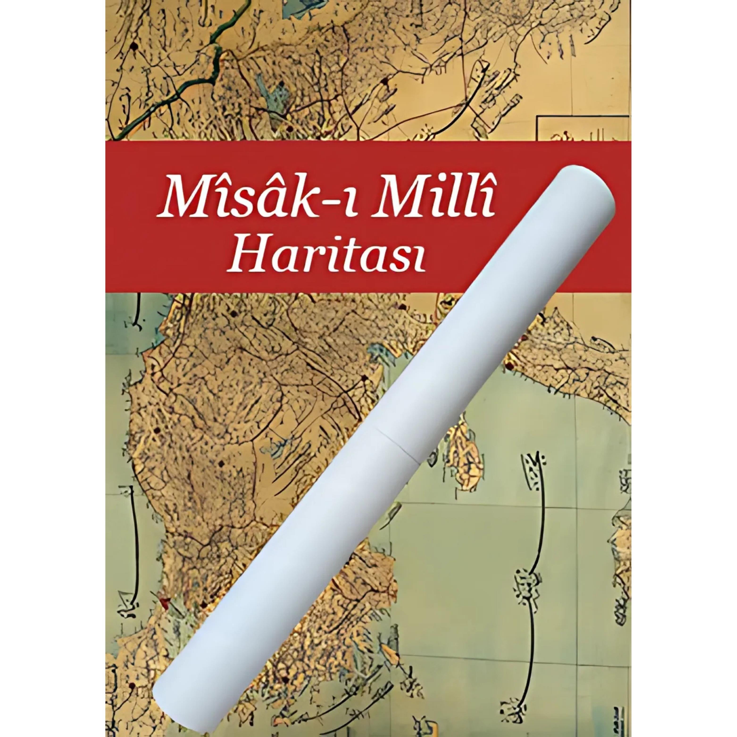 Misak-ı Milli Haritası Posteri - 50x70 (Kutulu)