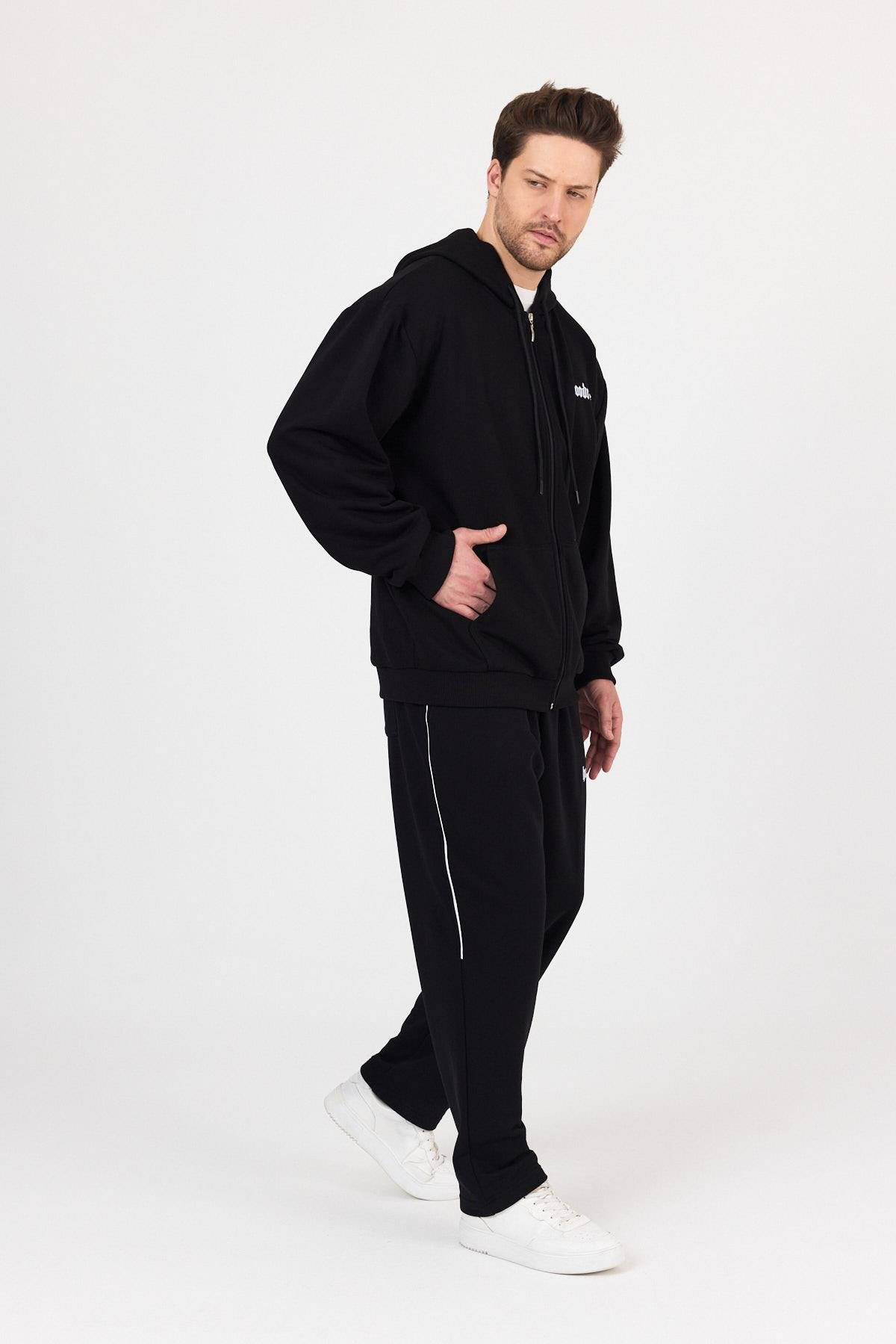 Erkek Basic Kapüşonlu Sweat