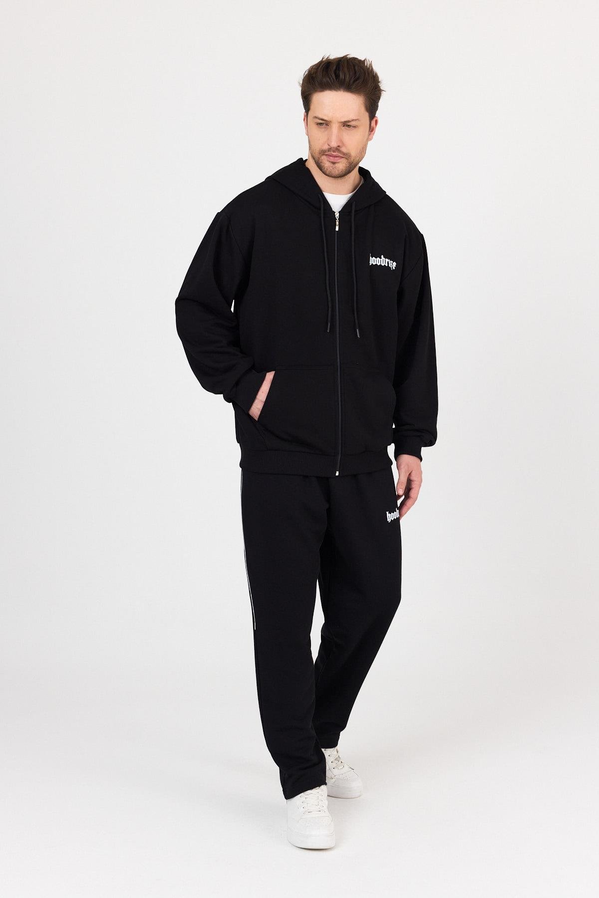 Erkek Basic Kapüşonlu Sweat