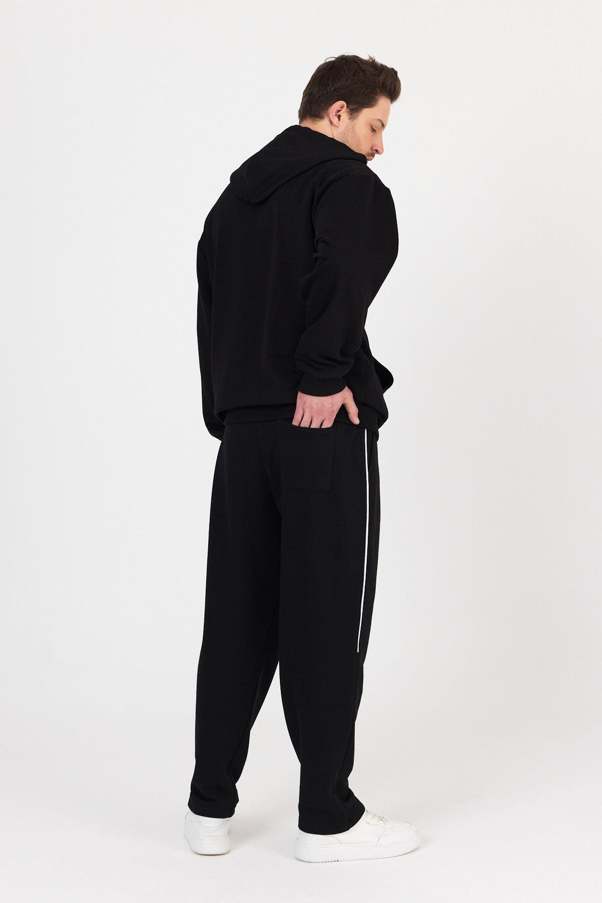 Erkek Basic Kapüşonlu Sweat