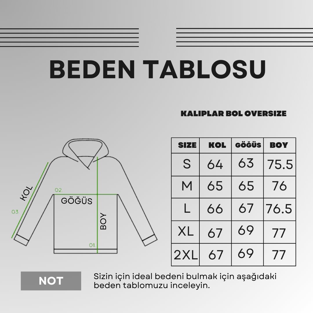 Erkek Etnik Garnili Kapüşonlu Sweat