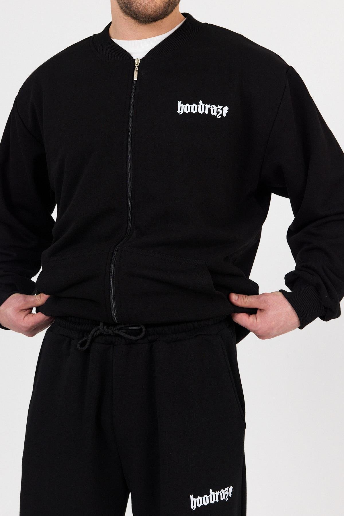 Erkek Pilot Yaka Sweatshirt Ceket
