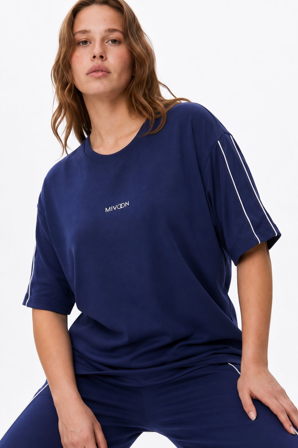 Oysho Modal Kumaş Çift Biyeli Kısa Kollu Alt Üst Takım 2XL-6XL