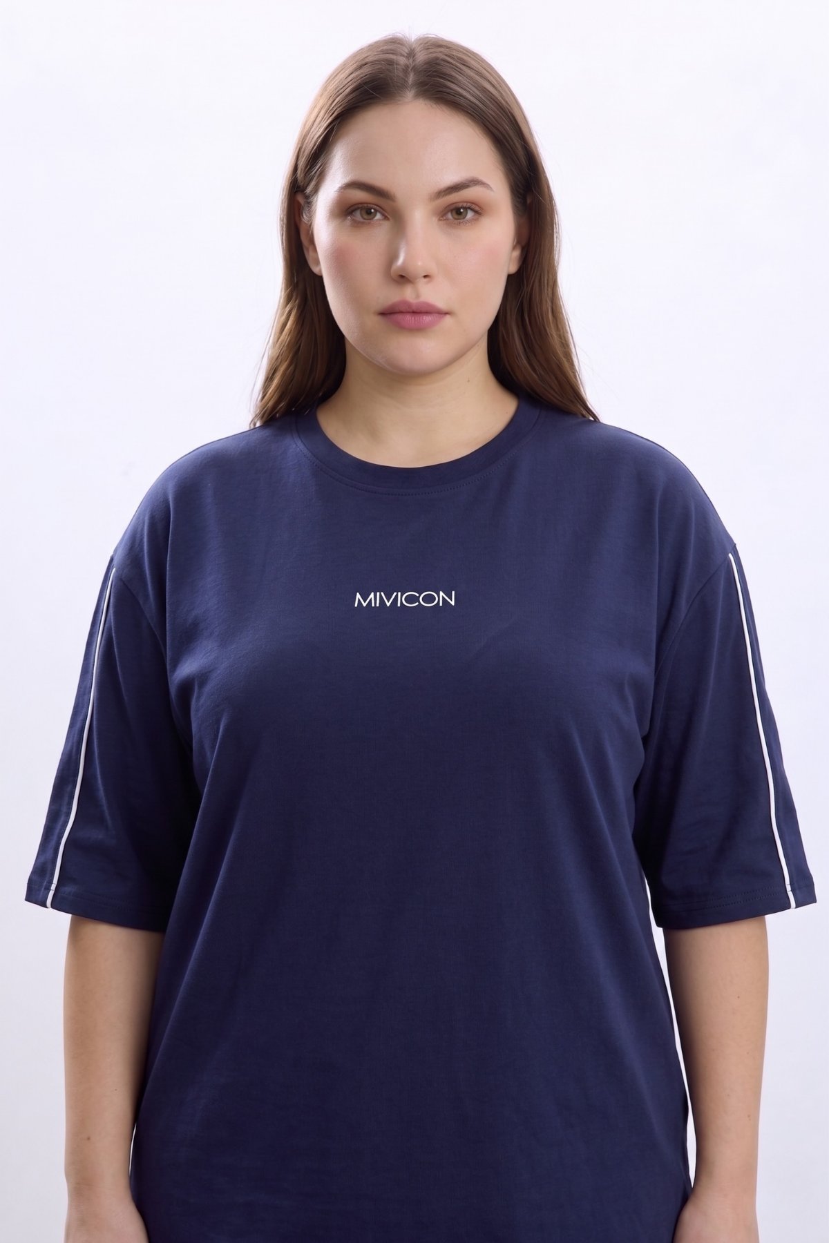 Oysho Modal Kumaş Çift Biyeli Kısa Kollu Alt Üst Takım 2XL-6XL