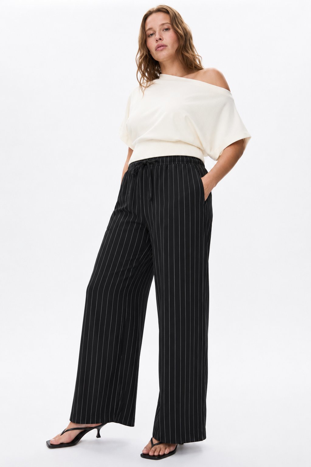ZARA KREP KUMAŞ RAHAT PANTOLON