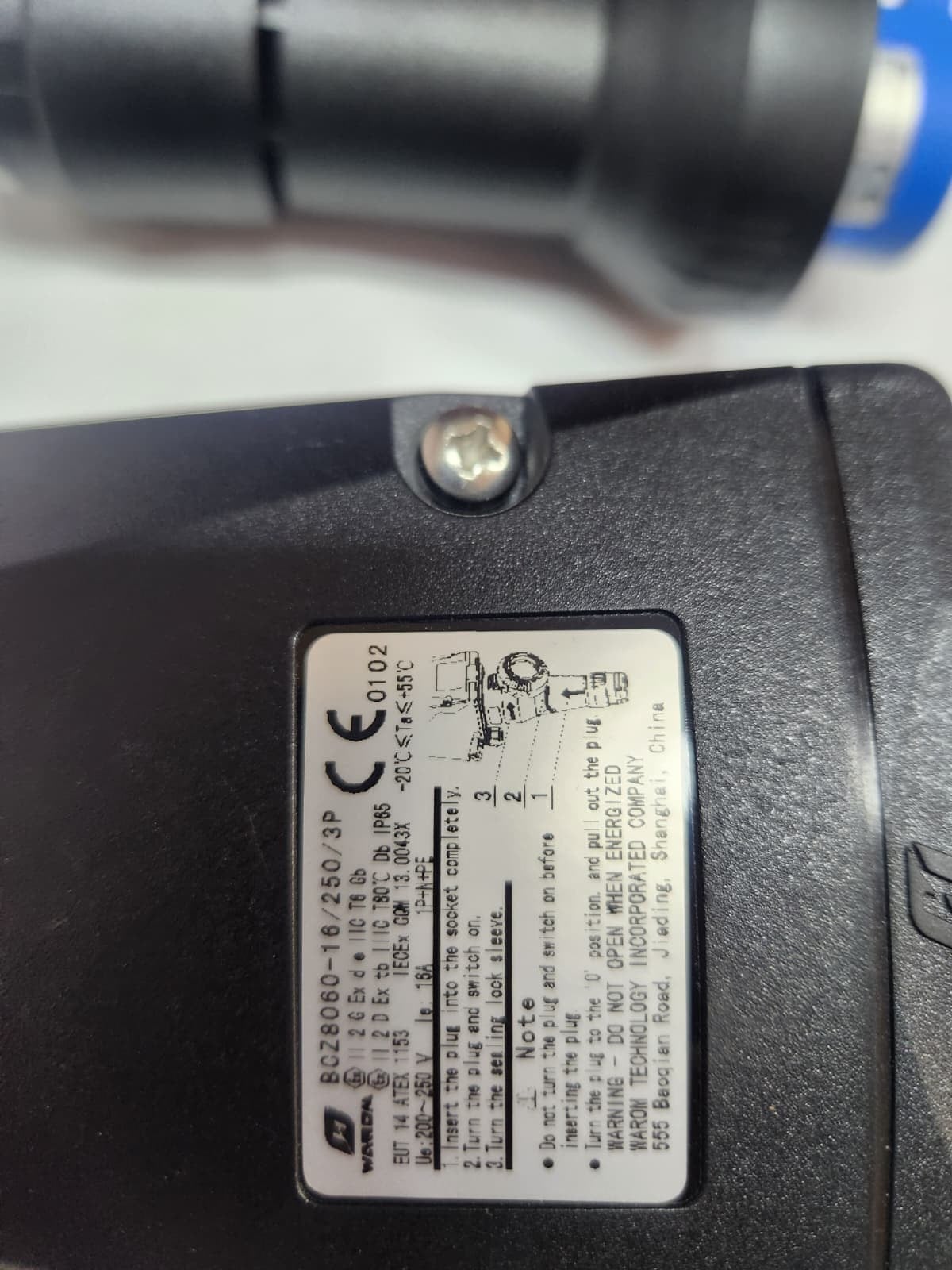EX-PROOF FİŞ & PRİZ WACOM TECHNOLOGY BCZ8060-16/250/3P