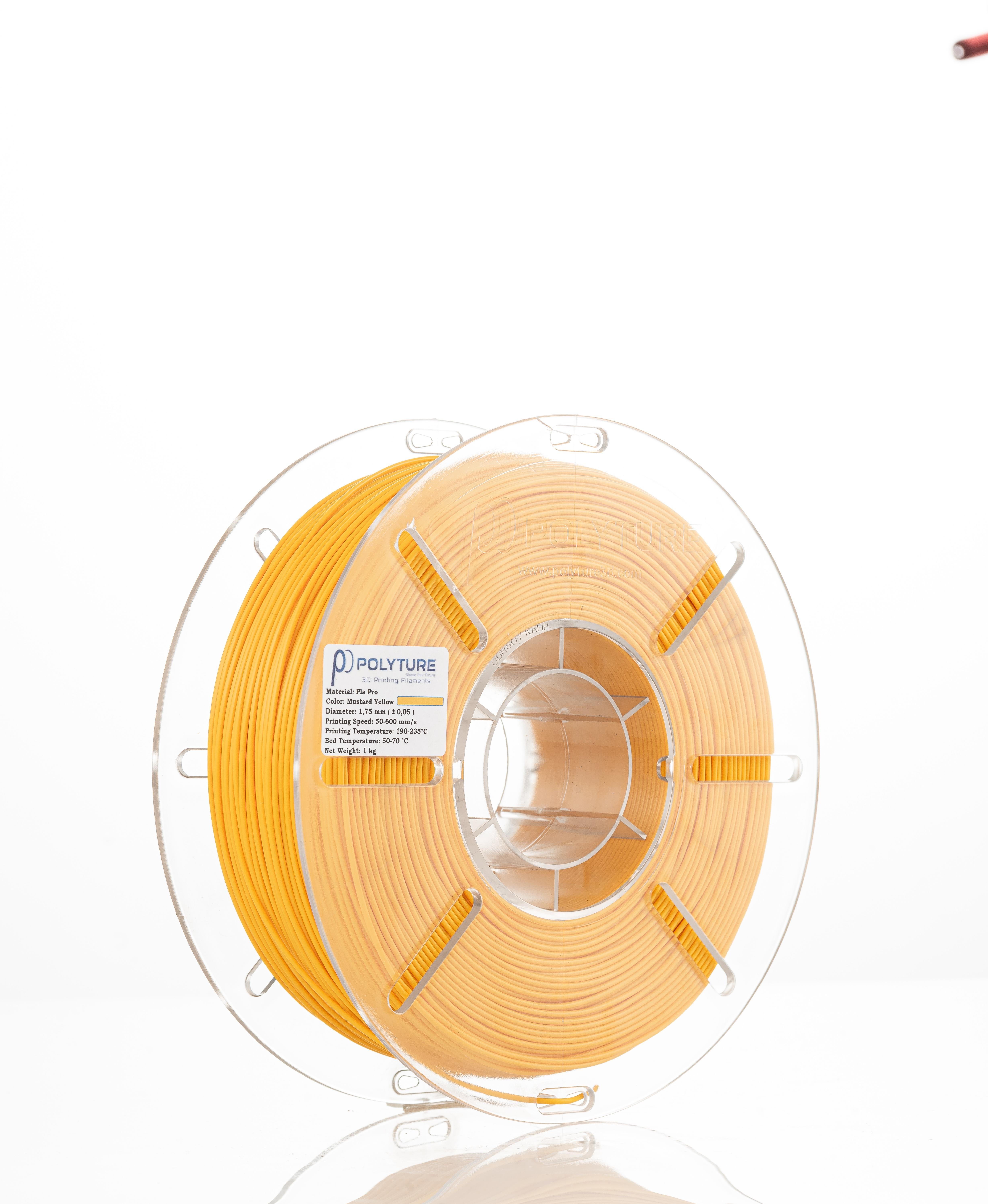 PLA PRO MUSTARD YELLOW- 1.75mm - 1 Kg