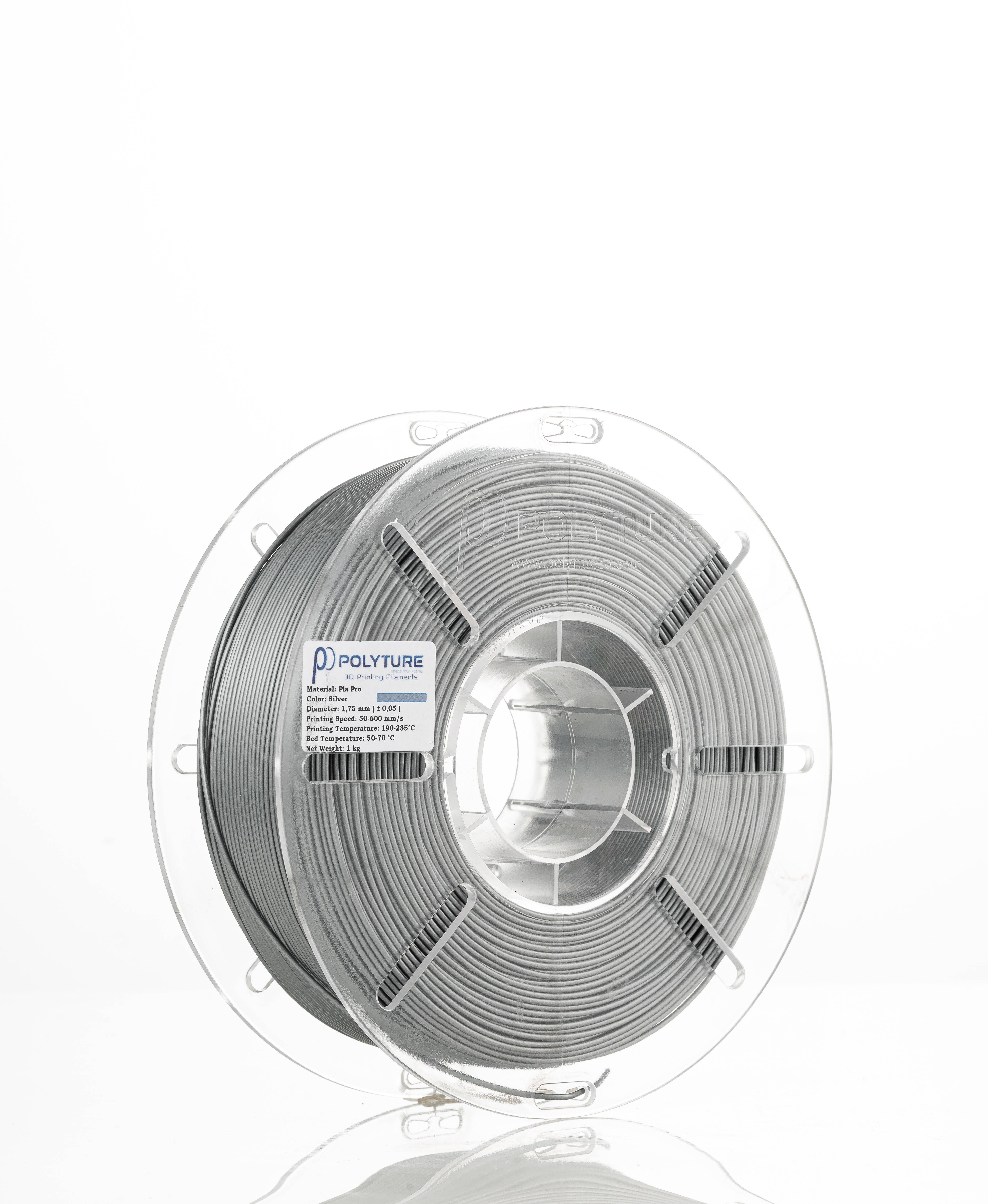 PLA PRO SILVER- 1.75mm - 1 Kg