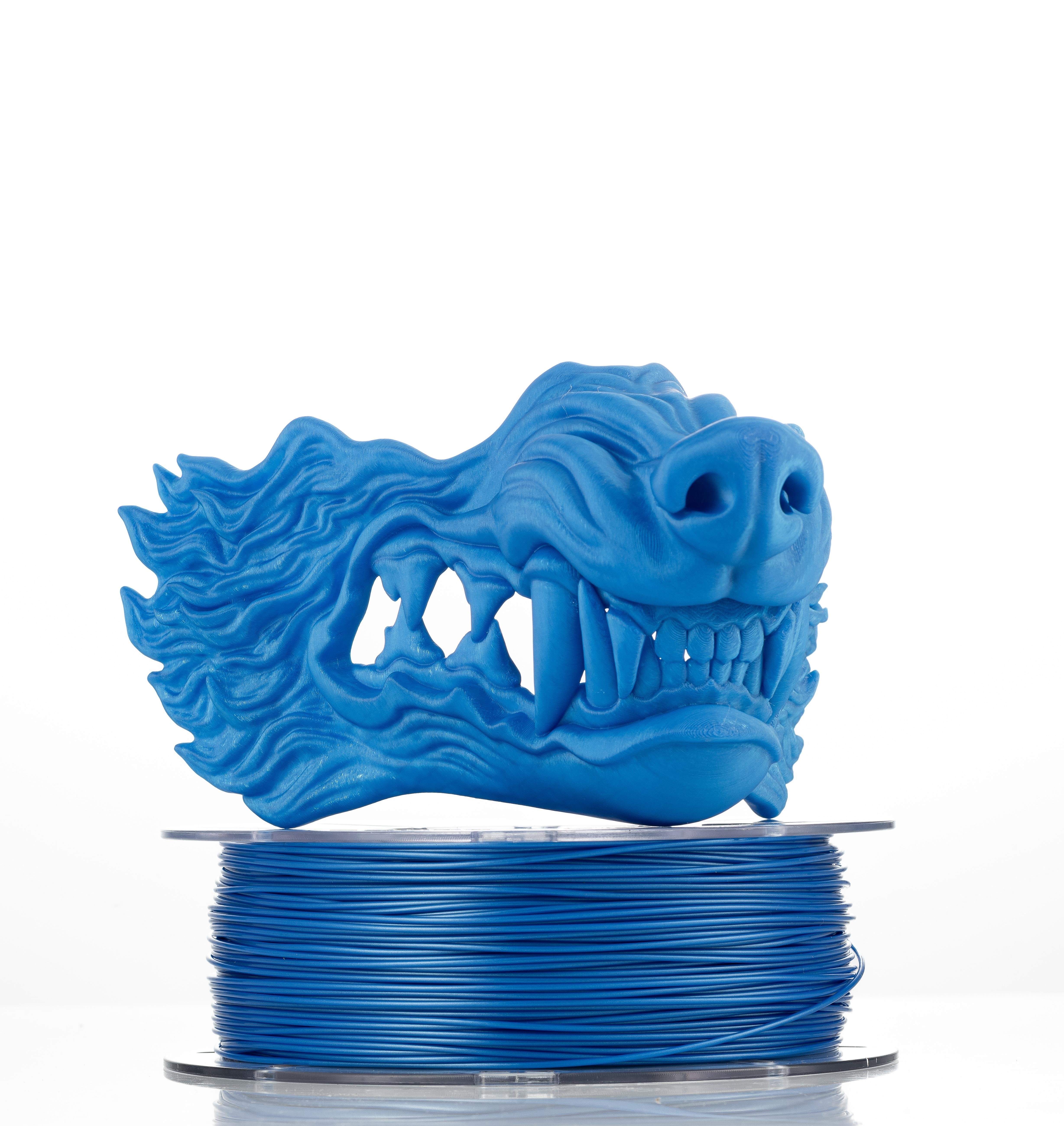 PLA SILK BLUE- 1.75mm - 1 Kg