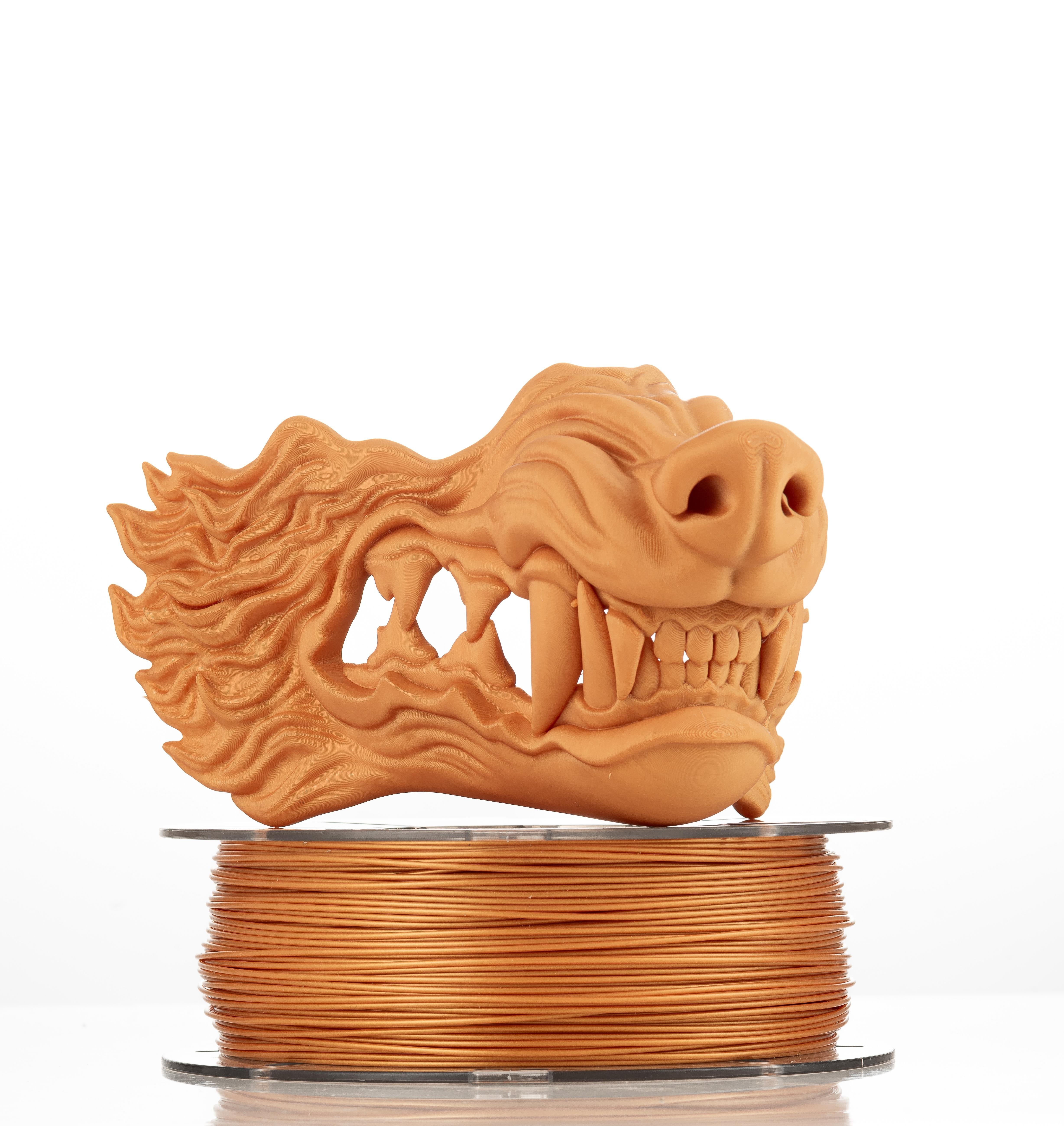 PLA SILK COPPER- 1.75mm - 1 Kg